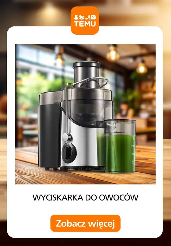 Temu - gazetka promocyjna Sokowirówki i roboty kuchenne od soboty 20.06  - strona 2