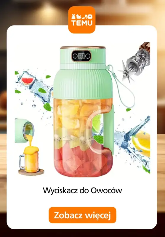 Temu - gazetka promocyjna Sokowirówki i roboty kuchenne od soboty 20.06  - strona 6