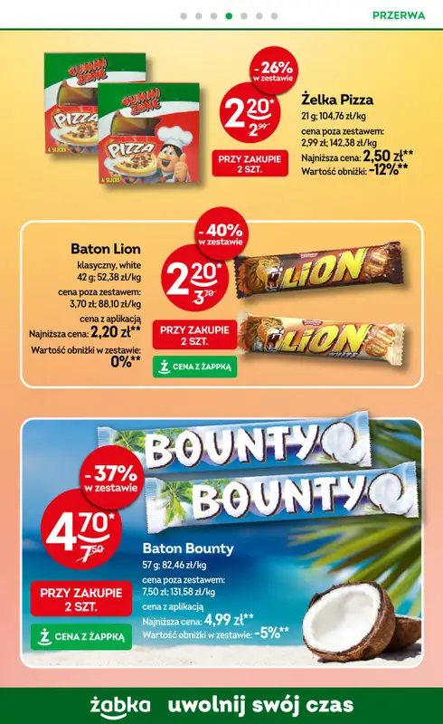 Żabka - gazetka promocyjna Gazetka od środy 17.06 do wtorku 30.06 - strona 83