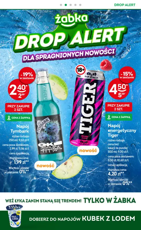 Żabka - gazetka promocyjna Gazetka od środy 17.06 do wtorku 30.06 - strona 6