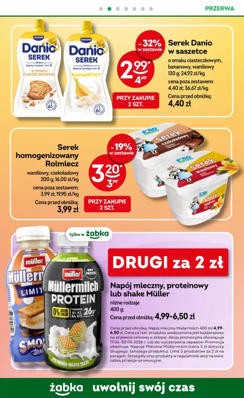 Żabka - gazetka promocyjna Gazetka od środy 17.06 do wtorku 30.06 - strona 81
