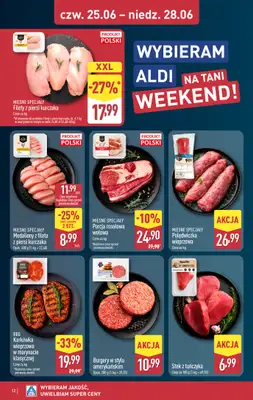 Aldi - gazetka promocyjna Weekend super cen w Aldi! od czwartku 25.06 do niedzieli 28.06 - strona 12