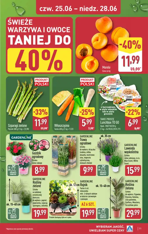 Aldi - gazetka promocyjna Weekend super cen w Aldi! od czwartku 25.06 do niedzieli 28.06 - strona 11
