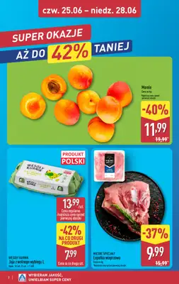Aldi - gazetka promocyjna Weekend super cen w Aldi! od czwartku 25.06 do niedzieli 28.06 - strona 2