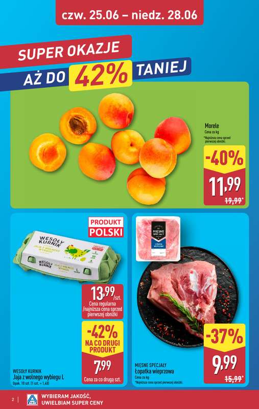 Aldi - gazetka promocyjna Weekend super cen w Aldi! od czwartku 25.06 do niedzieli 28.06 - strona 2