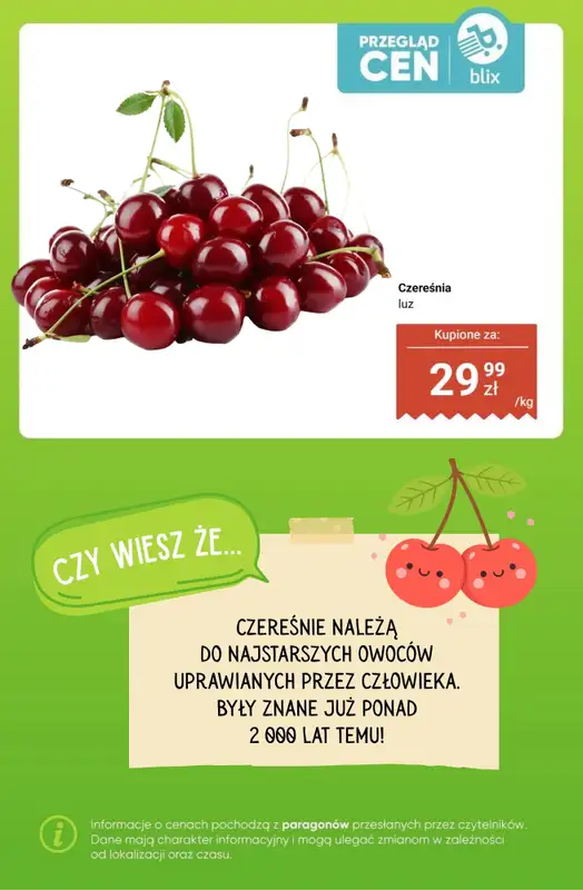 Dino - gazetka promocyjna Owoce i warzywa - przegląd cen i ciekawostki od poniedziałku 22.06 do niedzieli 28.06 - strona 6
