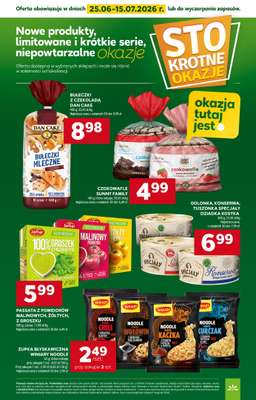 Stokrotka - gazetka promocyjna Stokrotne okazje  do środy 15.07