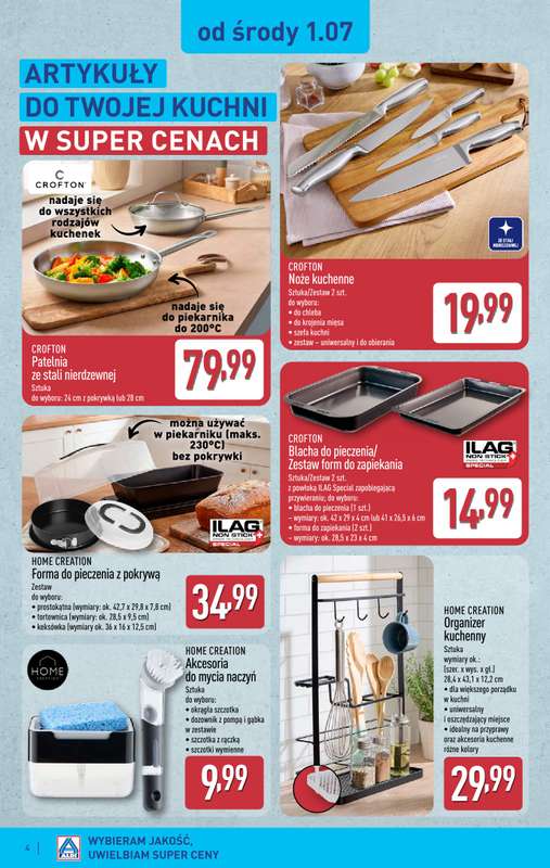 Aldi - gazetka promocyjna Aldi ma to coś! od środy 01.07 do soboty 04.07 - strona 4