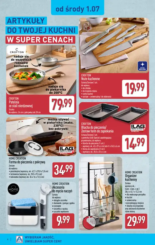 Aldi - gazetka promocyjna Aldi ma to coś! od środy 01.07 do soboty 04.07 - strona 4