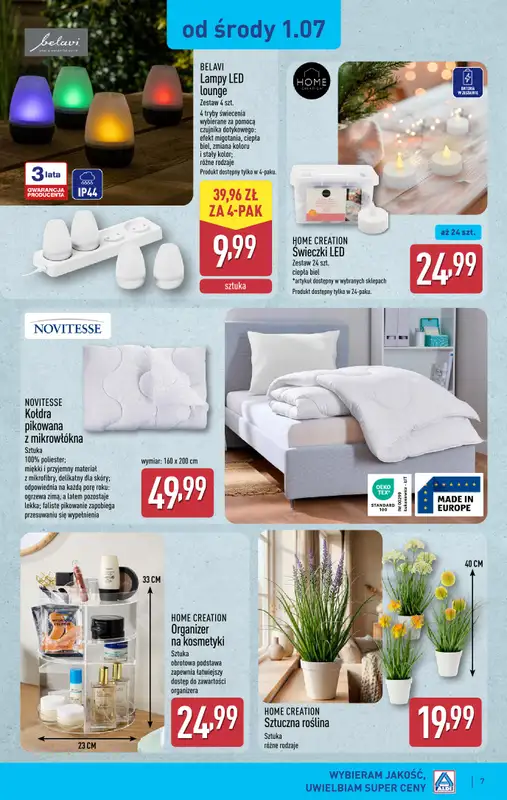 Aldi - gazetka promocyjna Aldi ma to coś! od środy 01.07 do soboty 04.07 - strona 7