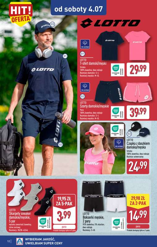 Aldi - gazetka promocyjna Aldi ma to coś! od środy 01.07 do soboty 04.07 - strona 12