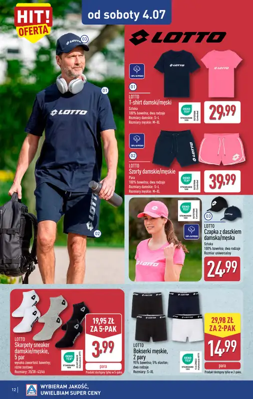 Aldi - gazetka promocyjna Aldi ma to coś! od środy 01.07 do soboty 04.07 - strona 12