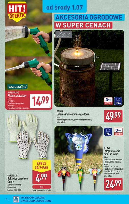 Aldi - gazetka promocyjna Aldi ma to coś! od środy 01.07 do soboty 04.07 - strona 8
