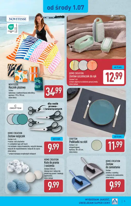 Aldi - gazetka promocyjna Aldi ma to coś! od środy 01.07 do soboty 04.07 - strona 5