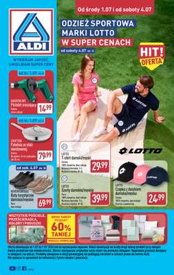 Aldi - gazetka promocyjna Aldi ma to coś! od środy 01.07 do soboty 04.07