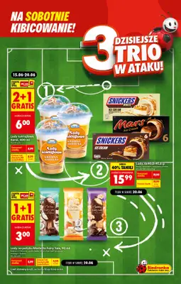 Biedronka - gazetka promocyjna Sobotnie kibicowanie od piątku 19.06 do soboty 20.06 - strona 3