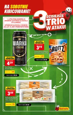 Biedronka - gazetka promocyjna Sobotnie kibicowanie od piątku 19.06 do soboty 20.06 - strona 4