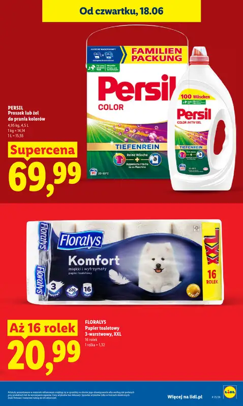 Lidl - gazetka promocyjna Oferta od czwartku od czwartku 18.06 do soboty 20.06 - strona 21