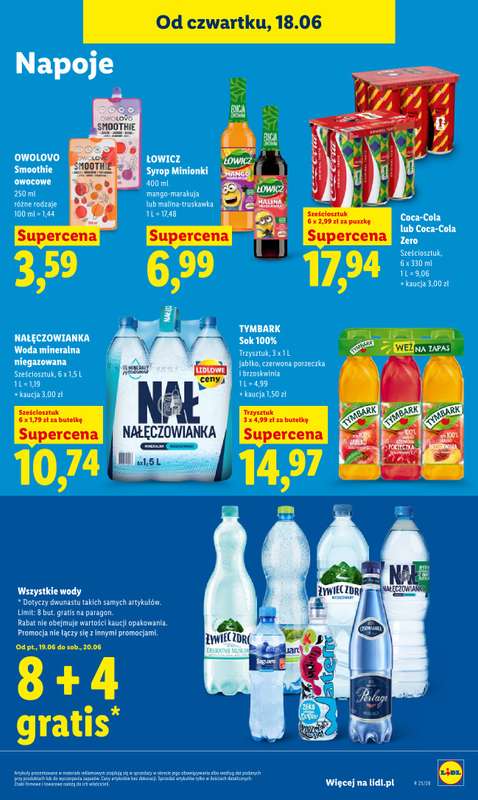 Lidl - gazetka promocyjna Oferta od czwartku od czwartku 18.06 do soboty 20.06 - strona 61