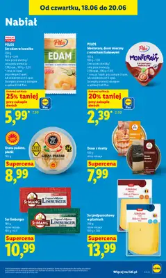 Lidl - gazetka promocyjna Oferta od czwartku od czwartku 18.06 do soboty 20.06 - strona 55