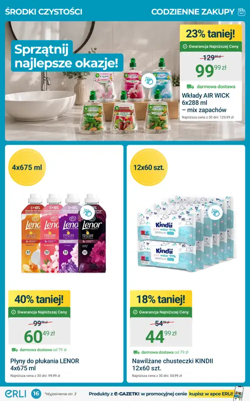 ERLI - gazetka promocyjna HITy e-Gazetki Erli! od poniedziałku 22.06 do niedzieli 28.06 - strona 16