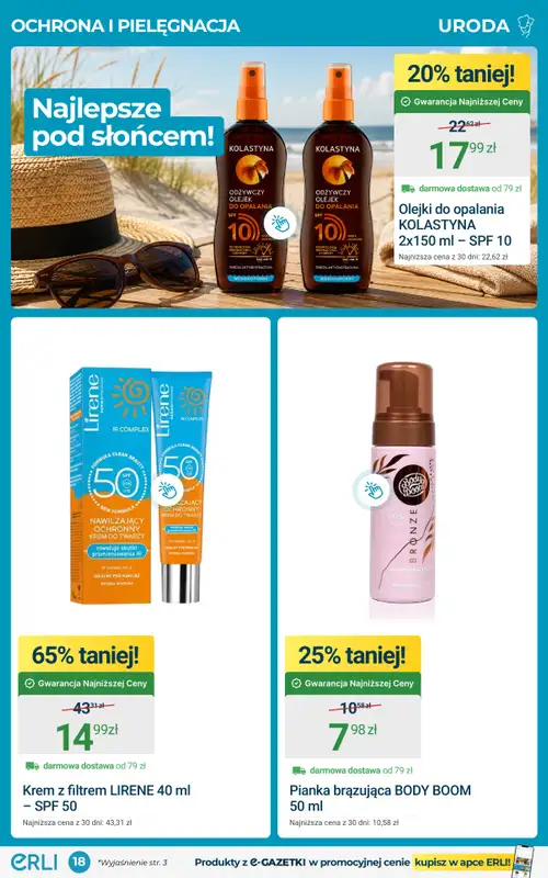 ERLI - gazetka promocyjna HITy e-Gazetki Erli! od poniedziałku 22.06 do niedzieli 28.06 - strona 18