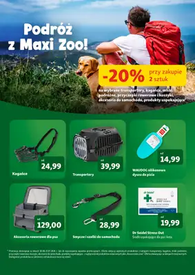 MAXI ZOO - gazetka promocyjna Gazetka  do środy 08.07 - strona 2