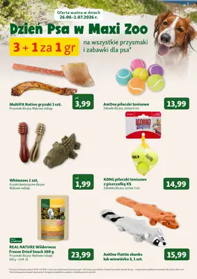 MAXI ZOO - gazetka promocyjna Gazetka  do środy 08.07 - strona 3