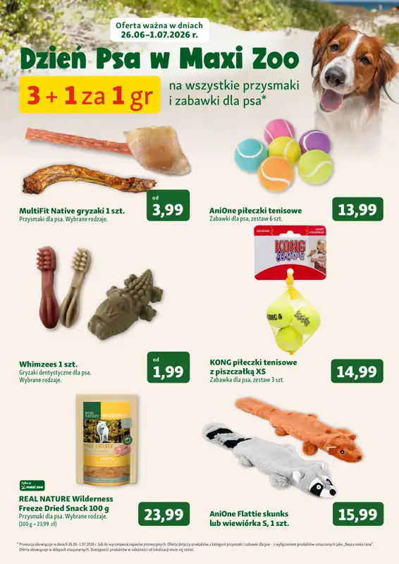 MAXI ZOO - gazetka promocyjna Gazetka  do środy 08.07 - strona 3