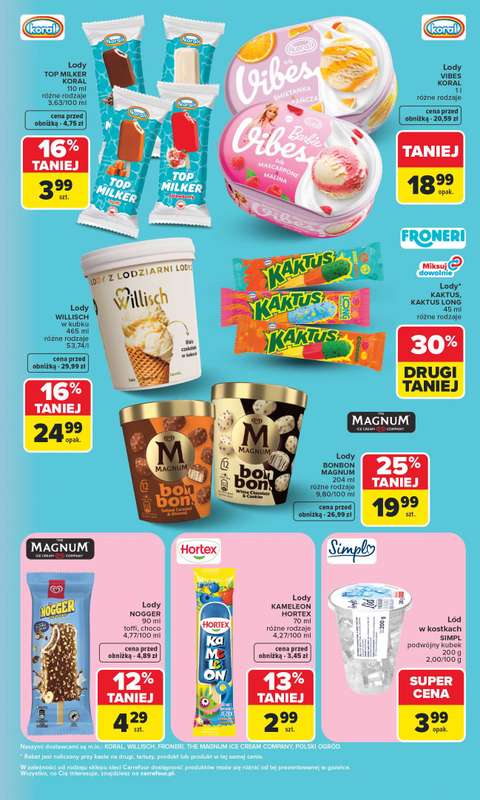 Carrefour - gazetka promocyjna Gazetka Carrefour od poniedziałku od poniedziałku 22.06 do niedzieli 28.06 - strona 21