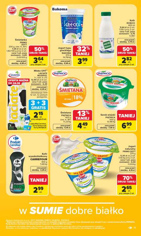 Carrefour - gazetka promocyjna Gazetka Carrefour od poniedziałku od poniedziałku 22.06 do niedzieli 28.06 - strona 23