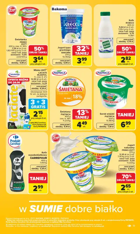 Carrefour - gazetka promocyjna Gazetka Carrefour od poniedziałku od poniedziałku 22.06 do niedzieli 28.06 - strona 23