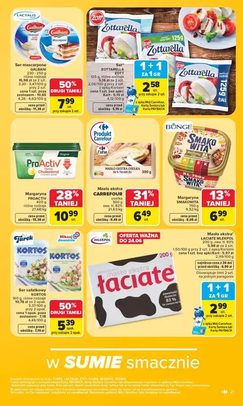 Carrefour - gazetka promocyjna Gazetka Carrefour od poniedziałku od poniedziałku 22.06 do niedzieli 28.06 - strona 25