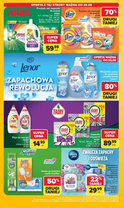 Carrefour - gazetka promocyjna Gazetka Carrefour od poniedziałku od poniedziałku 22.06 do niedzieli 28.06 - strona 45