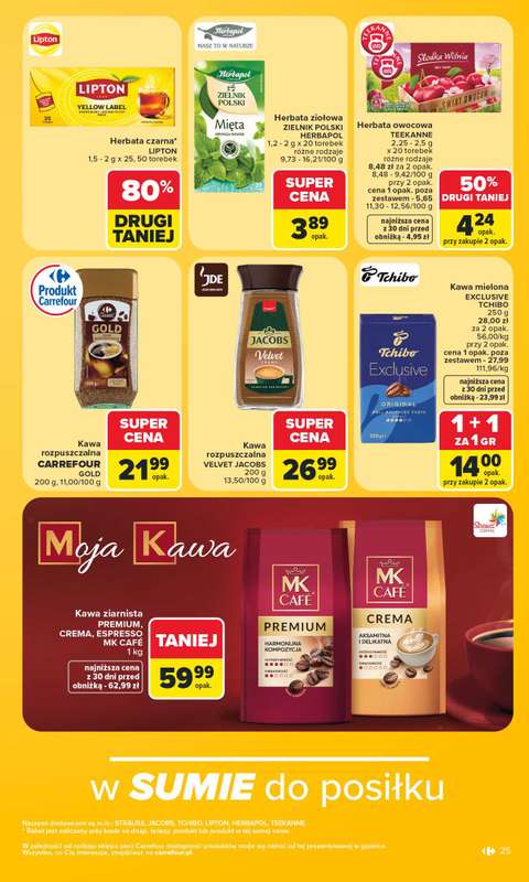 Carrefour - gazetka promocyjna Gazetka Carrefour od poniedziałku od poniedziałku 22.06 do niedzieli 28.06 - strona 29