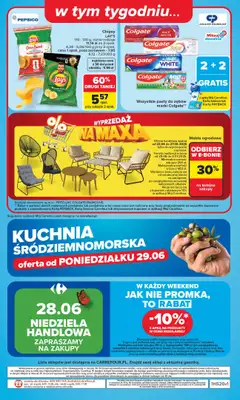 Carrefour - gazetka promocyjna Gazetka Carrefour od poniedziałku od poniedziałku 22.06 do niedzieli 28.06 - strona 44