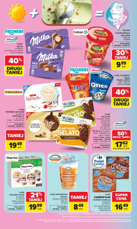 Carrefour - gazetka promocyjna Gazetka Carrefour od poniedziałku od poniedziałku 22.06 do niedzieli 28.06 - strona 20