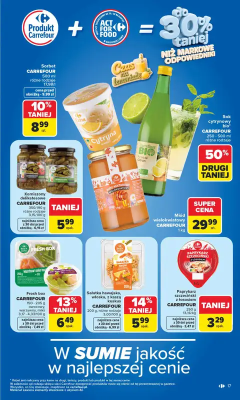 Carrefour - gazetka promocyjna Gazetka Carrefour od poniedziałku od poniedziałku 22.06 do niedzieli 28.06 - strona 19