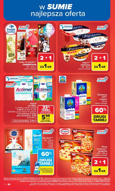 Carrefour - gazetka promocyjna Gazetka Carrefour od poniedziałku od poniedziałku 22.06 do niedzieli 28.06 - strona 6