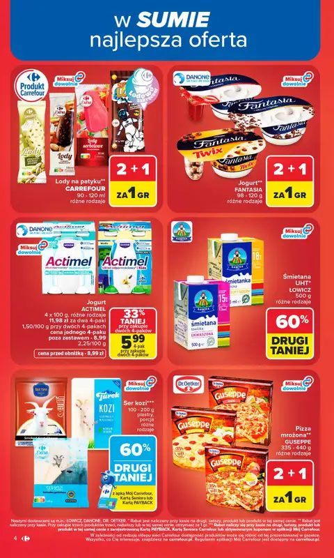 Carrefour - gazetka promocyjna Gazetka Carrefour od poniedziałku od poniedziałku 22.06 do niedzieli 28.06 - strona 6