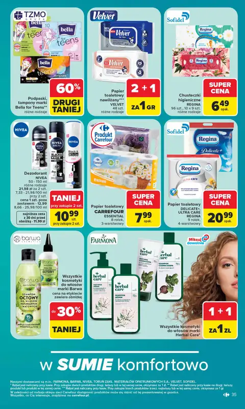 Carrefour - gazetka promocyjna Gazetka Carrefour od poniedziałku od poniedziałku 22.06 do niedzieli 28.06 - strona 39
