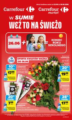 Carrefour - gazetka promocyjna Gazetka Weź to na świeżo od poniedziałku 22.06 do niedzieli 28.06