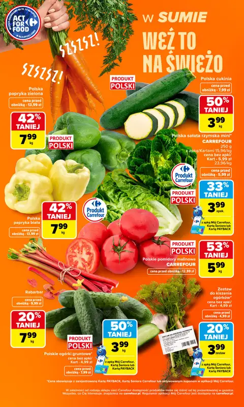 Carrefour - gazetka promocyjna Gazetka Weź to na świeżo od poniedziałku 22.06 do niedzieli 28.06 - strona 4