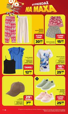 Carrefour - gazetka promocyjna Gazetka Wyprzedaż na MAXA od poniedziałku 22.06 do soboty 04.07 - strona 10