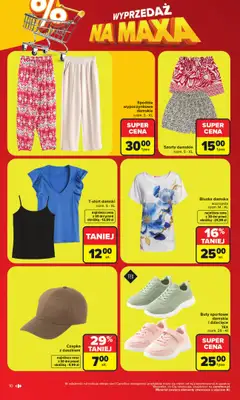 Carrefour - gazetka promocyjna Gazetka Wyprzedaż na MAXA od poniedziałku 22.06 do soboty 04.07 - strona 10