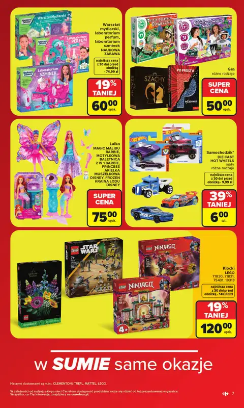 Carrefour - gazetka promocyjna Gazetka Wyprzedaż na MAXA od poniedziałku 22.06 do soboty 04.07 - strona 7