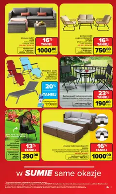 Carrefour - gazetka promocyjna Gazetka Wyprzedaż na MAXA od poniedziałku 22.06 do soboty 04.07 - strona 3