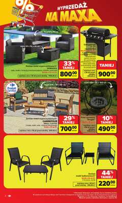Carrefour - gazetka promocyjna Gazetka Wyprzedaż na MAXA od poniedziałku 22.06 do soboty 04.07 - strona 2