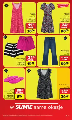 Carrefour - gazetka promocyjna Gazetka Wyprzedaż na MAXA od poniedziałku 22.06 do soboty 04.07 - strona 11