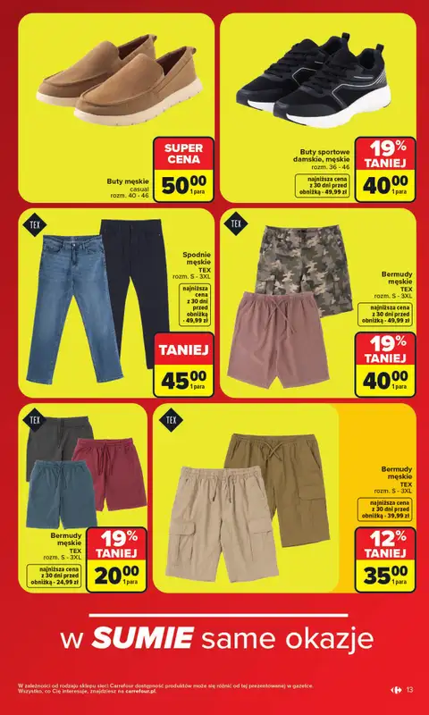 Carrefour - gazetka promocyjna Gazetka Wyprzedaż na MAXA od poniedziałku 22.06 do soboty 04.07 - strona 13